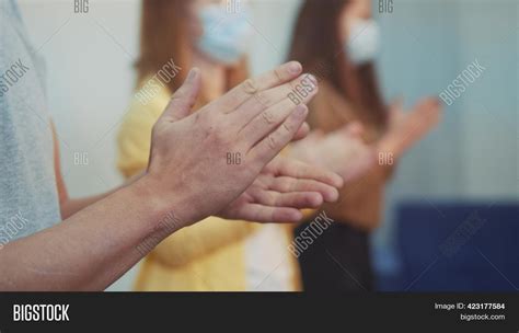 applause crowd people image photo  trial bigstock