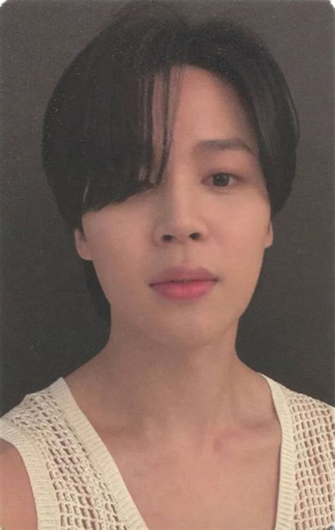jimin face weverse album ver random photocard jimin park jimin bts