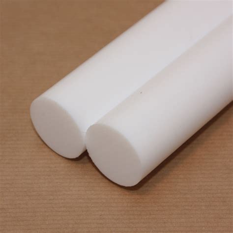 300mm x 40mm Diameter PTFE Rod