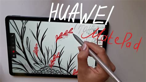 HUAWEI MatePad - планшет для рисования со стилусом. - YouTube