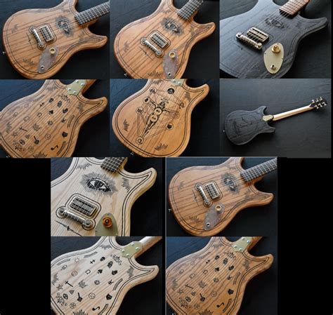 【エレキギター】そのビジュアル インパクト大！MAGIC 13 GUITARに3カラー/3パターンの裏デザイン・バリエーション登場 -ギタセレ ...