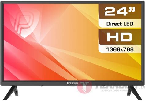 24" Жидкокристаллический телевизор LED Prestigio PTV24SN04Z_CIS_BK