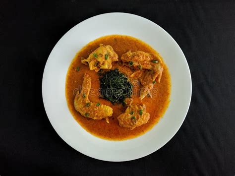 Gulai Ayam is Traditional Indonesian Dish of Chicken Cooked in a Spicy ...