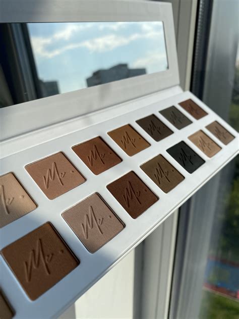 Палетка теней для век Myeclair «Matte Nude» - «Отличная палетка из 16 ...