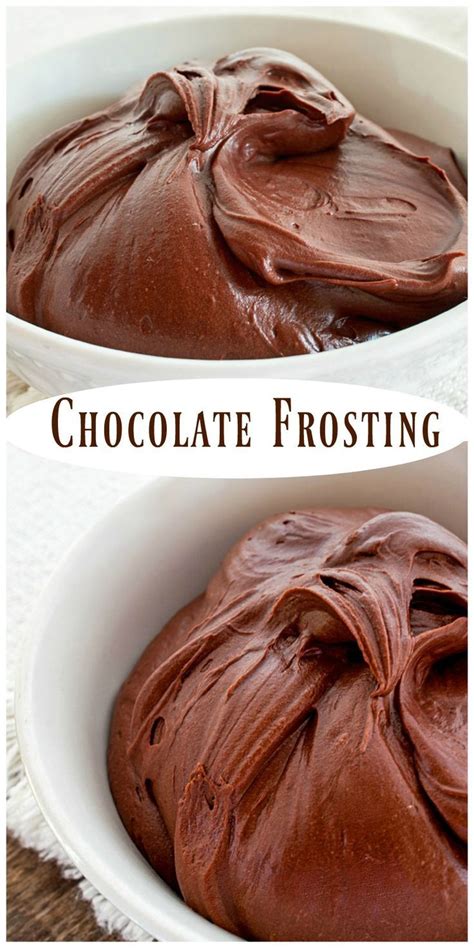 Homemade chocolate frosting recipe – Artofit
