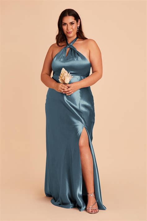 French Blue Bridesmaid Dresses | Birdy Grey