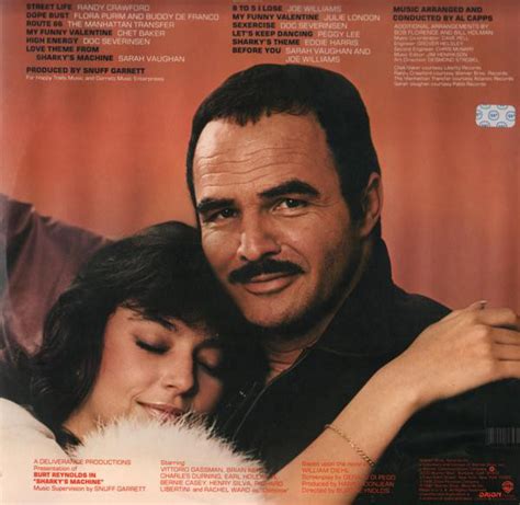 Various - The Soundtrack Music From Burt Reynolds Sharky's Machine ...