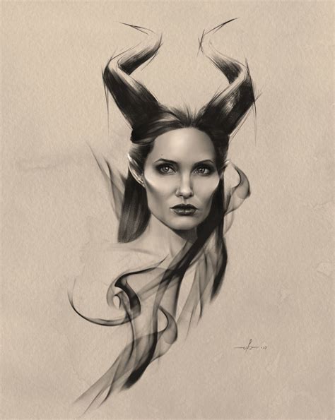 Maleficent, Ksenia Ovchinnikova on ArtStation at https://www.artstation ...