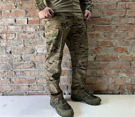 Брюки летние тактические мультикам ВСУ (ЗСУ) Турция M 7330 зеленые (GR ...