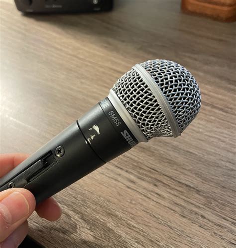 This SM58 is brand new and sounds perfect - but doesn't look so great ...