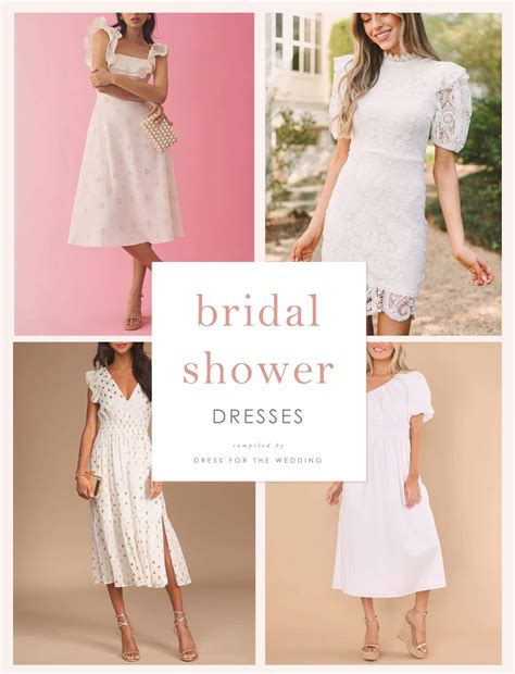 Beautiful Bridal Shower Dresses for the Bride to Be - Dress for the Wedding