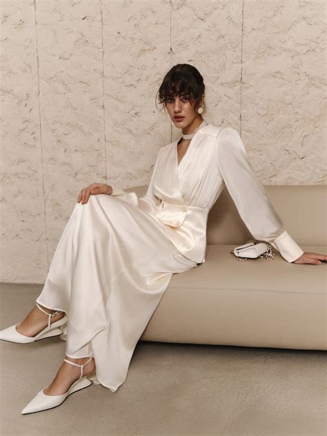Струящаяся юбка макси :: LICHI - Online fashion store