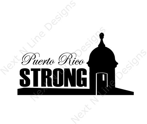 Puerto Rico - Puerto Rico Strong Decal | Family wall decals, Custom