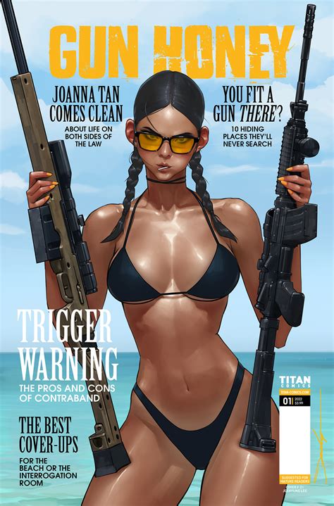 ArtStation - Gun Honey Blood For Blood #1 Jeehyung Lee Variant Titan