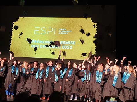 ESPI Nantes - Diplômes de la promotion 2023