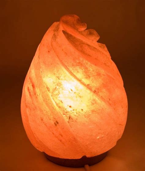 Соляная лампа (S-013) Капля (h-23 cm d-13 cm)(8 шт,ящ.)(Гималайская ...