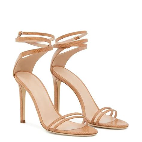 Mode Braun Strassenmode Sommer Sandalen Damen 2022 Knöchelriemen 11 cm