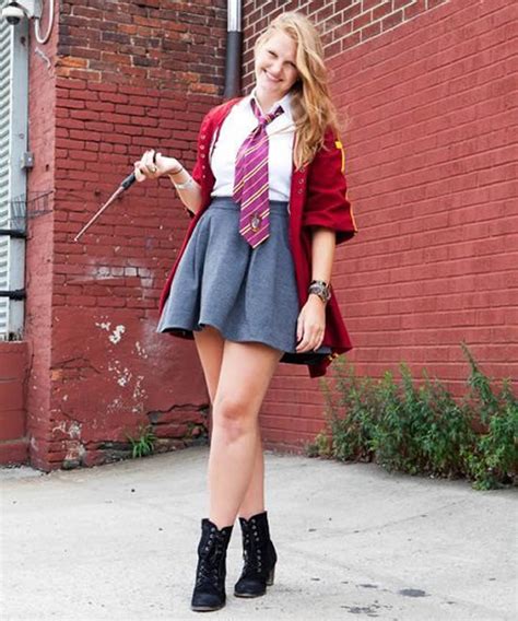Fantasia Harry Potter Feminina - Fantasia Feminina de Harry Potter - Como fazer em casa