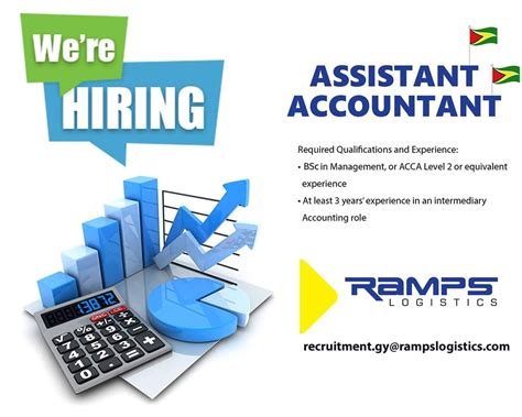 hiring assistant accountant  guyana vacancies