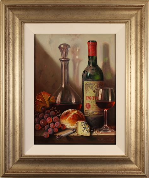 Raymond Campbell | Original oil painting on panel, Petrus 1985, Art to ...