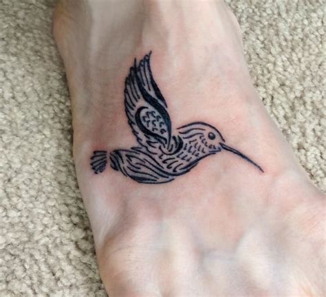 10 Awesome Tribal Hummingbird Tattoos | Only Tribal