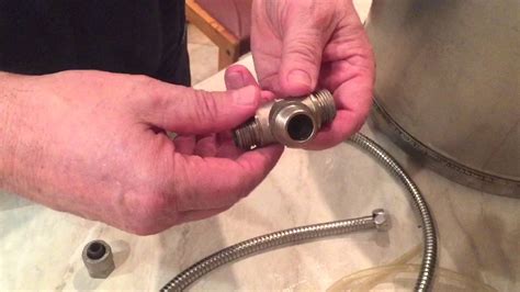 Фильтр для сусла из оплётки шланга душа. Filter system from a shower ...