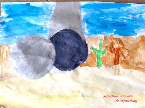 Die Auerstehung (© Sofia-Maria, 8 Jahre) | Pfarrei Heiliger Martin