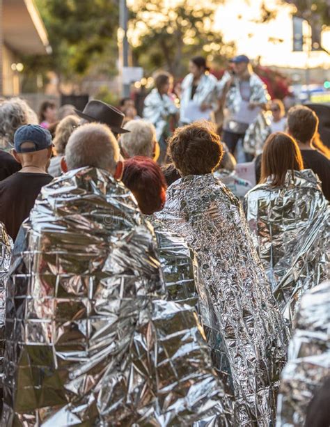 LIGHTS for LIBERTY - LOS ANGELES Editorial Stock Image - Image of ...