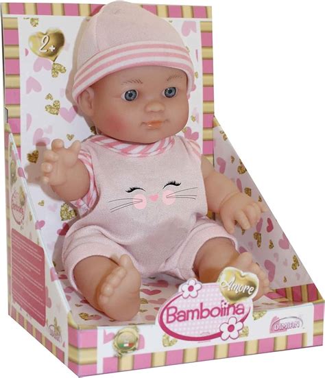 Bambolina Amore Hard Body Doll 20 CM - For Ages 2+ Years Old : Buy ...