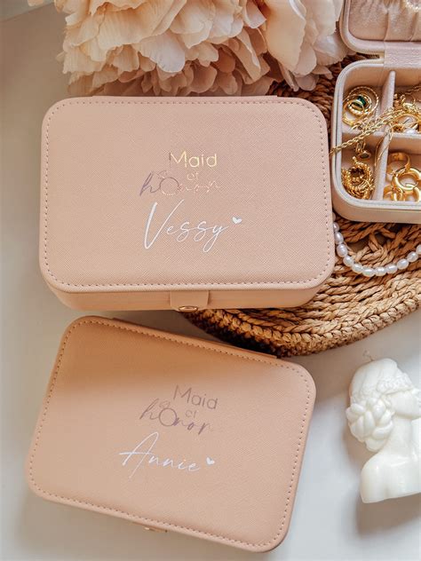 Голяма кутия за бижута "Maid of Honor"💍 - Theia - Jewelry & More