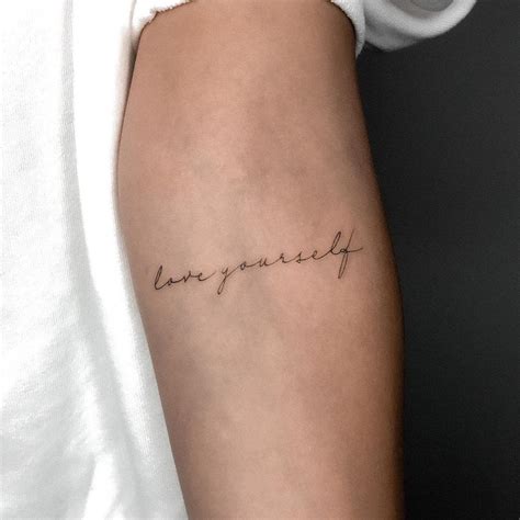 101 best love yourself tattoo ideas you have to see to believe – Artofit