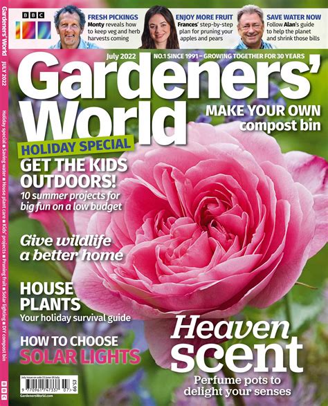 BBC Gardeners' World July 2022 by Immediate Media Company London Ltd