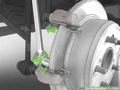 how to change a front brake caliper