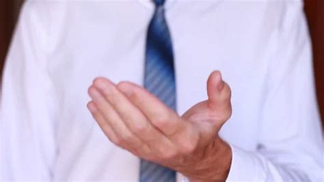 Male hand gesture To/Come here | Stock Video | Pond5