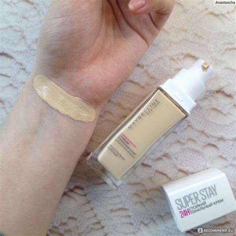 Тональный крем MAYBELLINE SuperStay 24H - «Любимая тональная основа ...