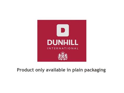 Dunhill International Cigarettes - Johnny's Tobacconist