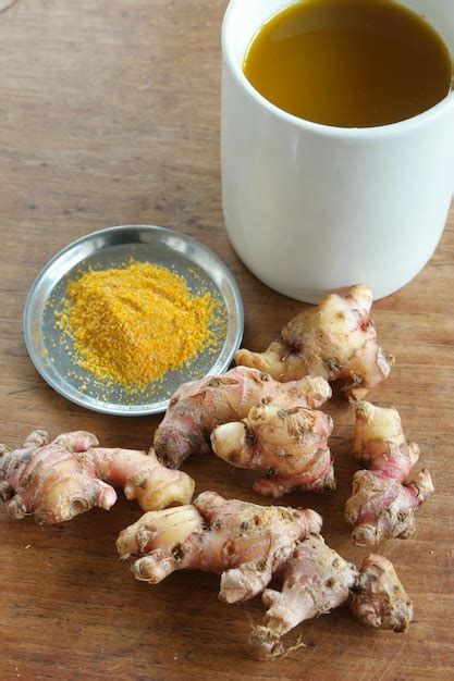 premium photo  healthy ginger drink