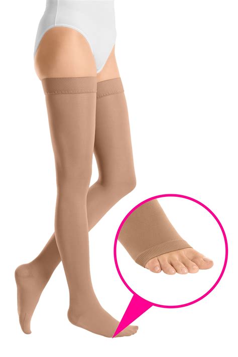 duomed® smooth thigh open toe - Медицинские компрессионные чулки с ...