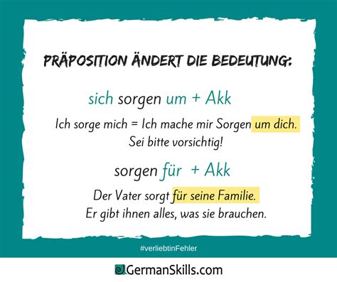um oder auf wie veraendert die praeposition die bedeutung des verbes