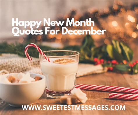 60 Happy New Month Quotes For December - Sweetest Messages