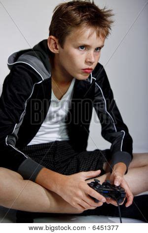 Boy Playing Computer Image & Photo (Free Trial) | Bigstock