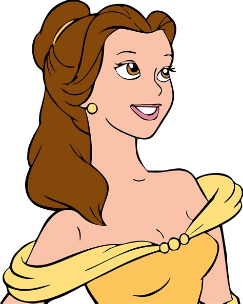 cartoon belle beauty and the beast 11