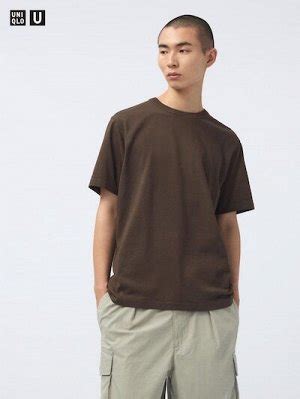 UNIQLO - повседневная футболка с круглым вырезом | UNIQLO - коллекция U ...