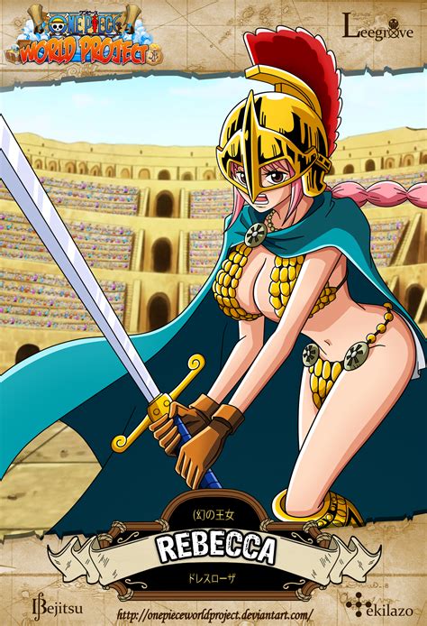 One Piece - Rebecca by OnePieceWorldProject on DeviantArt