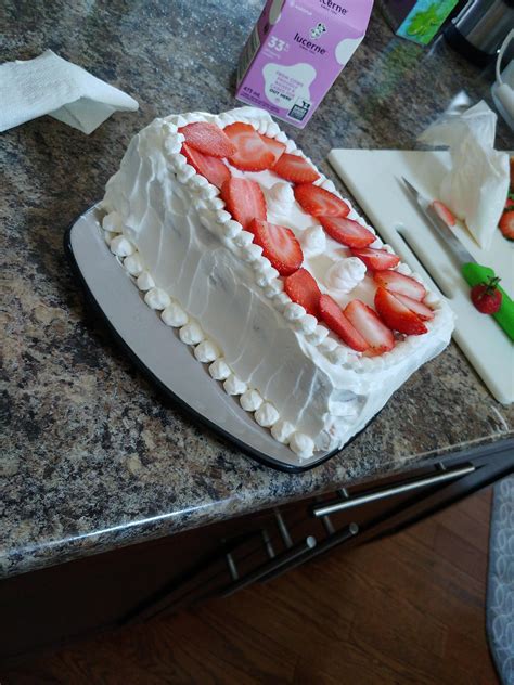 Remake (in a different style) tres leches for my birthday! : r