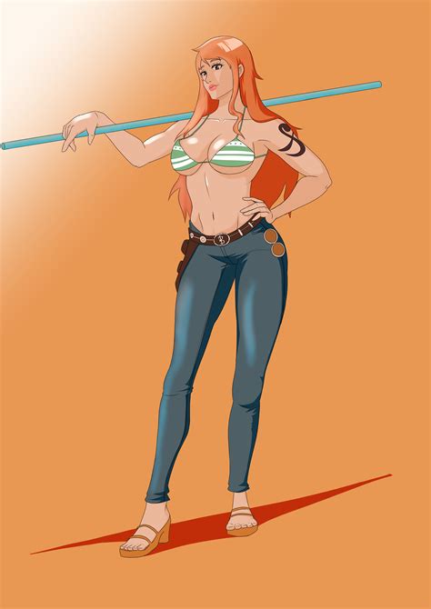 my Nami fanart : r/OnePiece