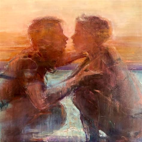 Romantic Painting - Etsy