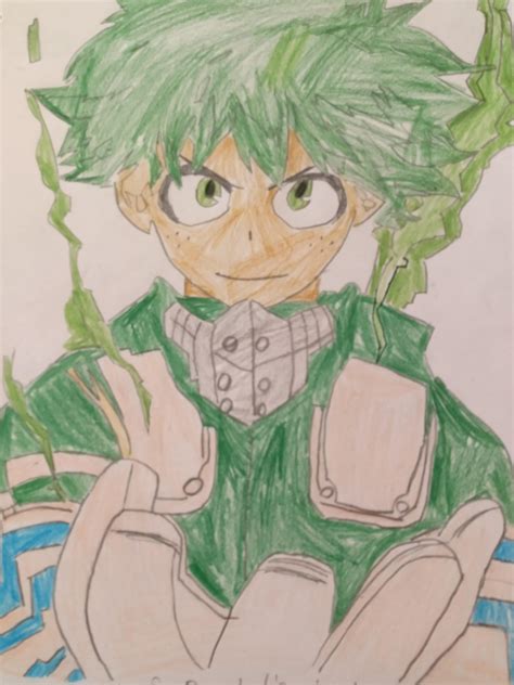 Deku Drawing : r/BokuNoHeroAcademia