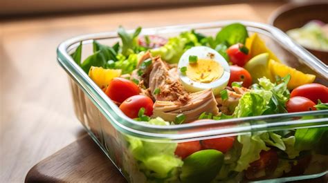 Premium Photo | Healthy Work Lunch Ideas Easy to Prepare and Nutritious