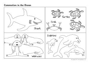 Commotion in the Ocean Teaching Resources & Story Sack Printables ...
